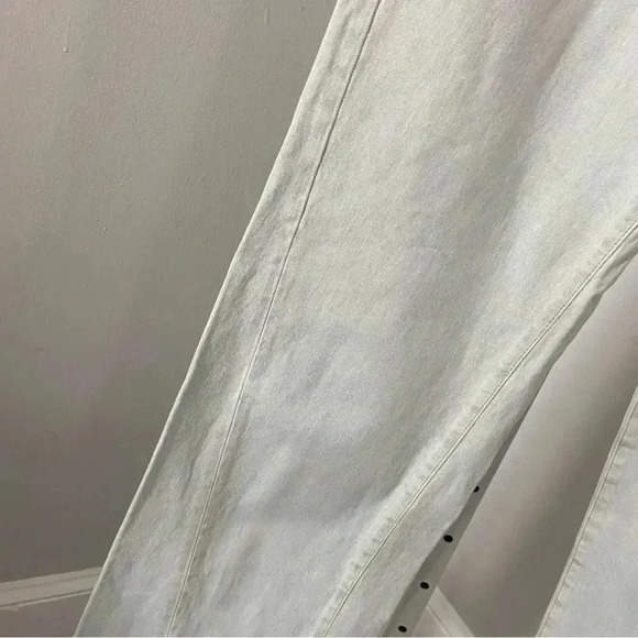 NWT SLVRLAKE Grace Twisted Seam Wide Leg Jeans size 30 - Picture 4 of 14